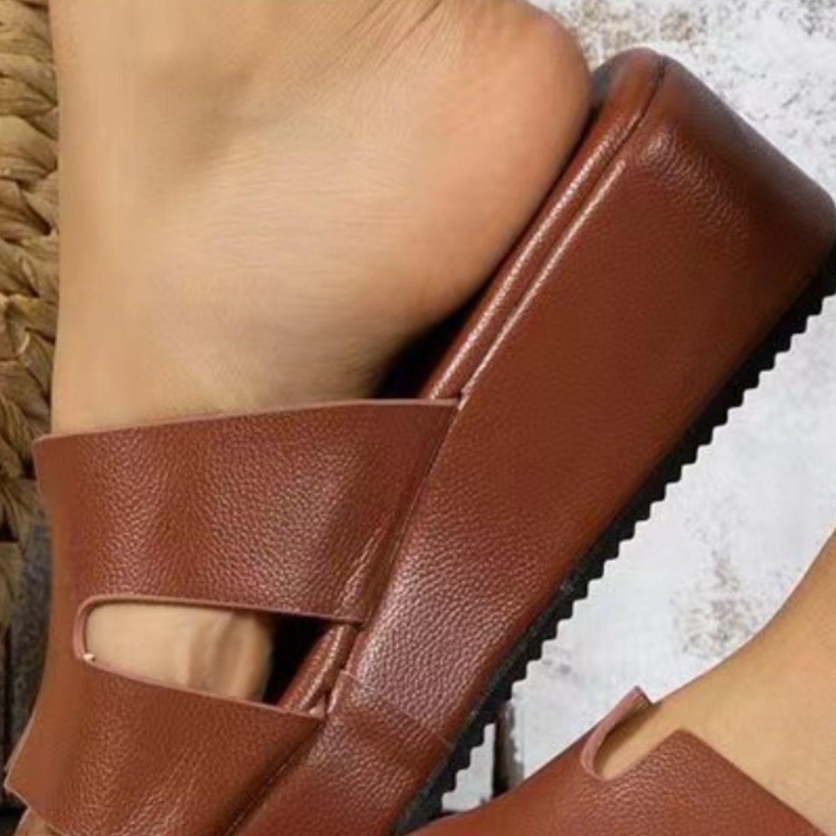 Open Toe Wedge Sandals