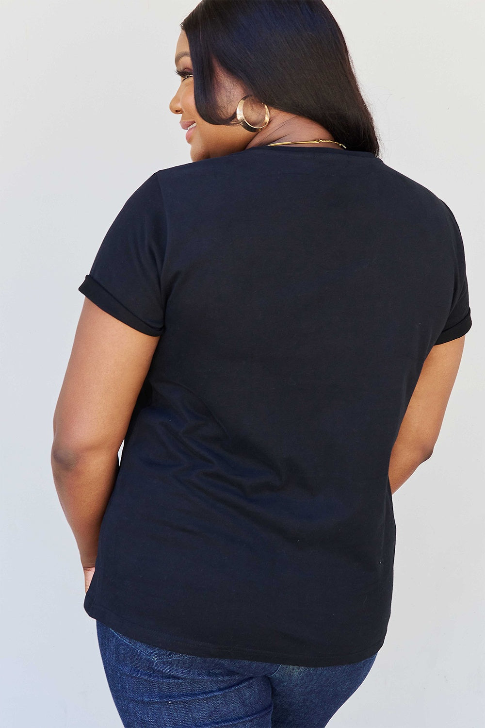 Simply Love Full Size THANKFUL Graphic T-Shirt
